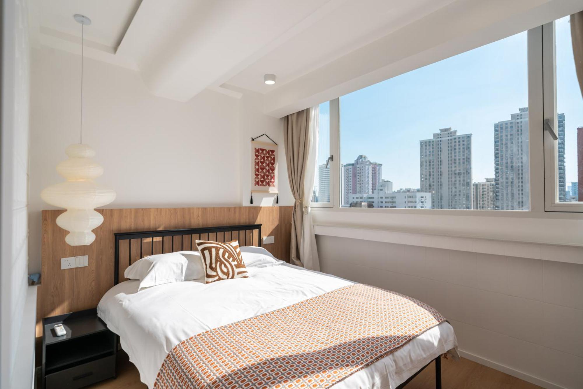 Shanghai Yi Du B&B - 150M Walk From Exit 5 Of Jiashan Road Metro Station Exterior foto
